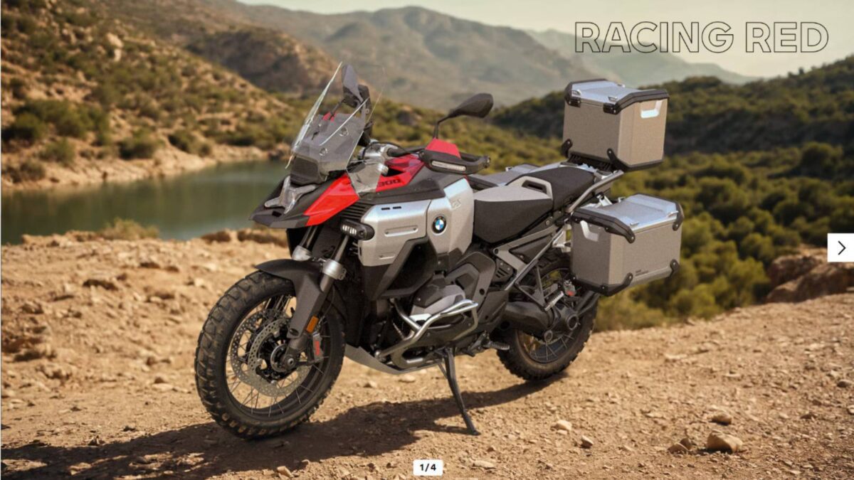 BMW adventure bike