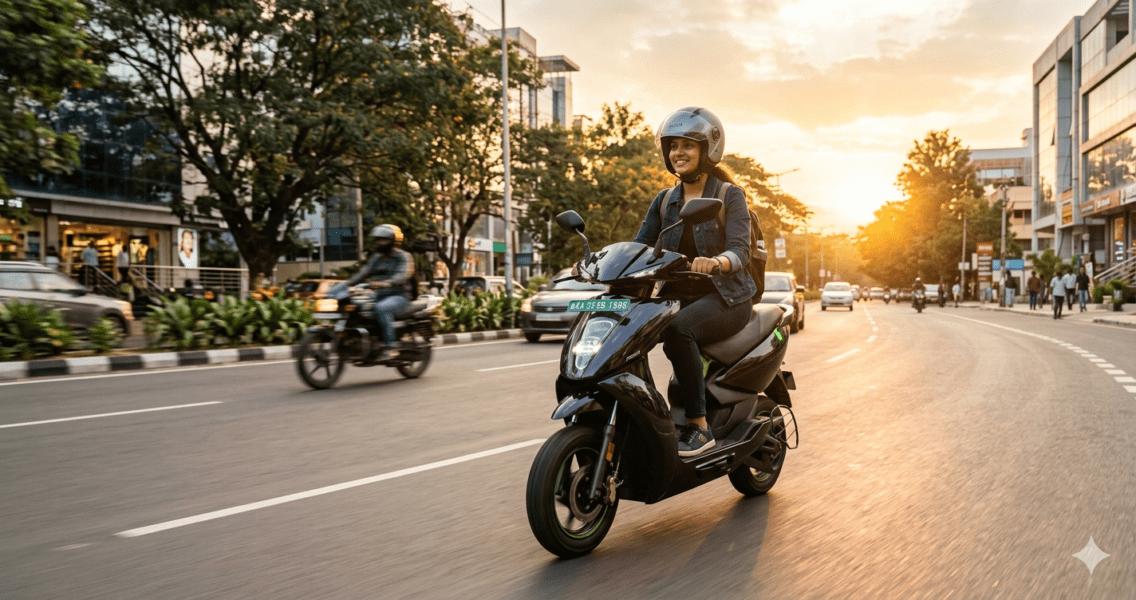 "Best electric scooters under 1 lakh in India 2026"