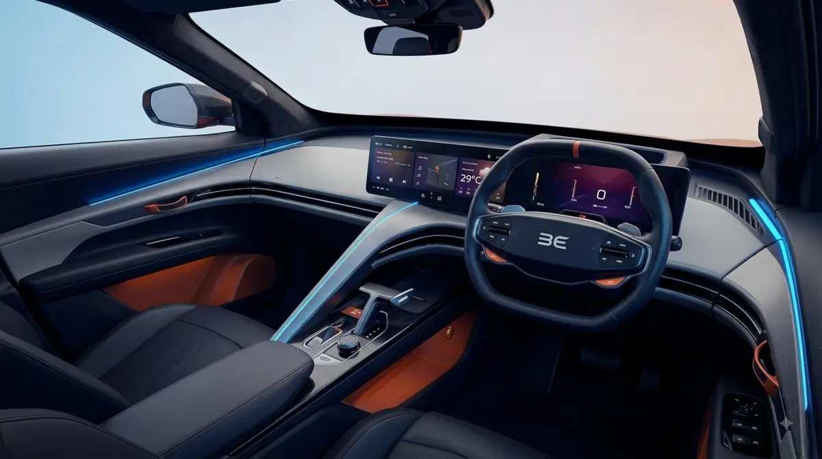Mahindra BE6 interior