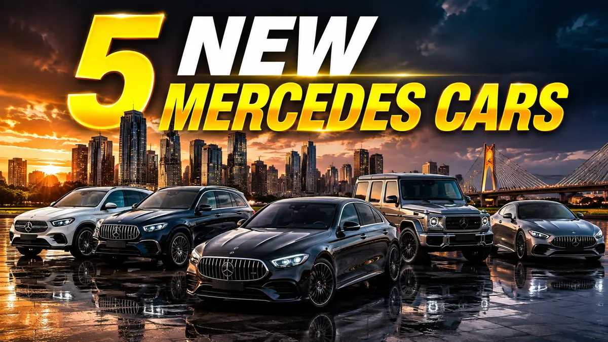 Mercedes Benz upcomming cars