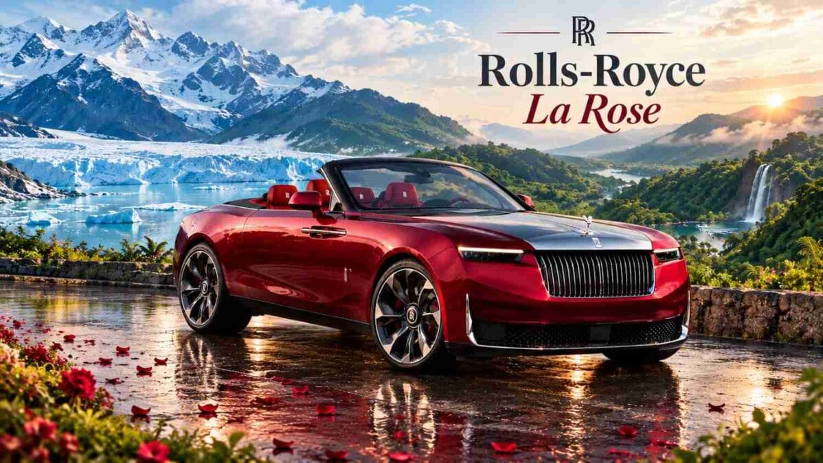 The removable hard top gives La Rose Noire two personalities. Without it, the car is an open roadster. With it, the car becomes a low, dramatic coupe.