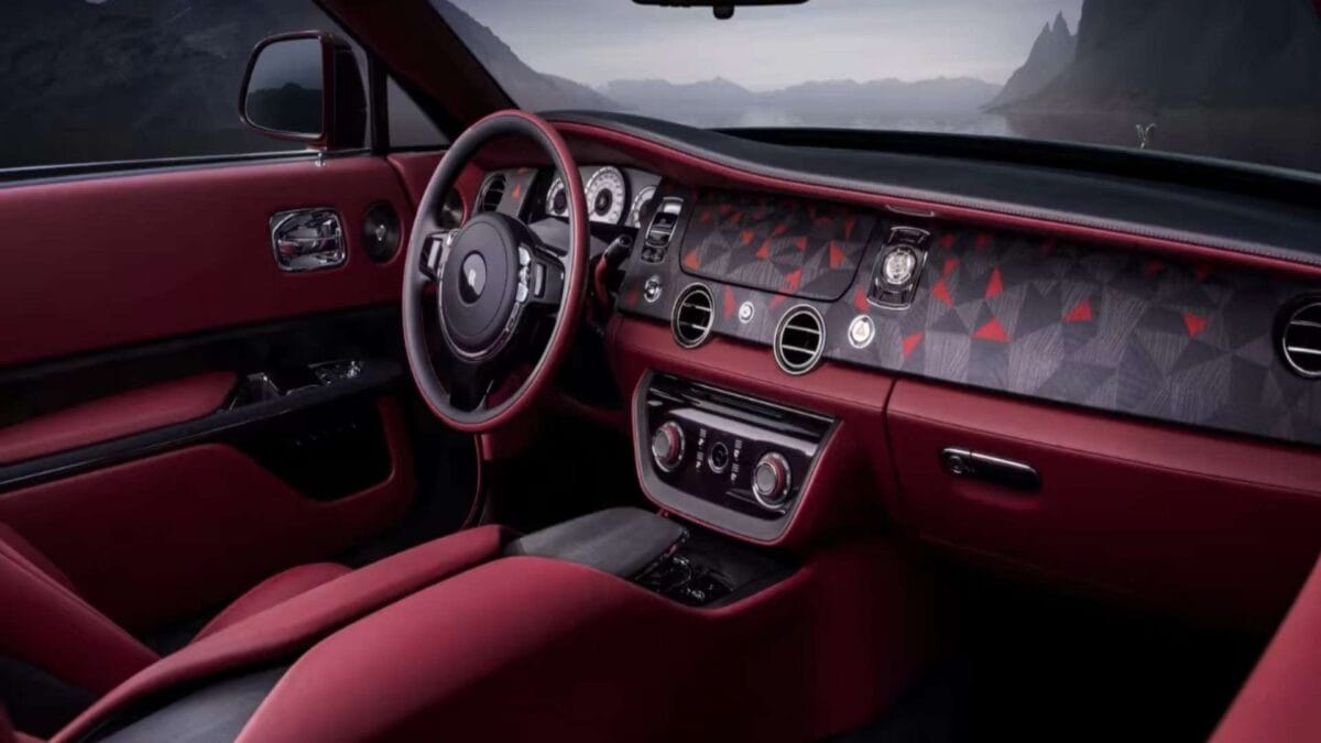 Most cars are designed for a market. The Rolls-Royce La Rose Noire Droptail was designed for one couple, and for one flower.