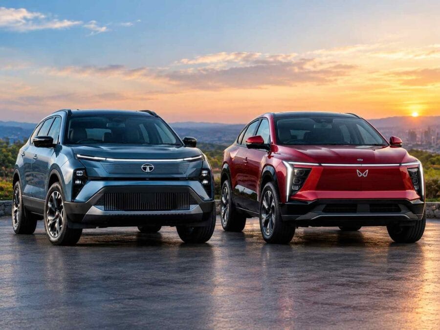 The Harrier EV starts at Rs 21.49 lakh and the XEV 9e at Rs 21.90 lakh (both ex-showroom), so the starting prices are very close.